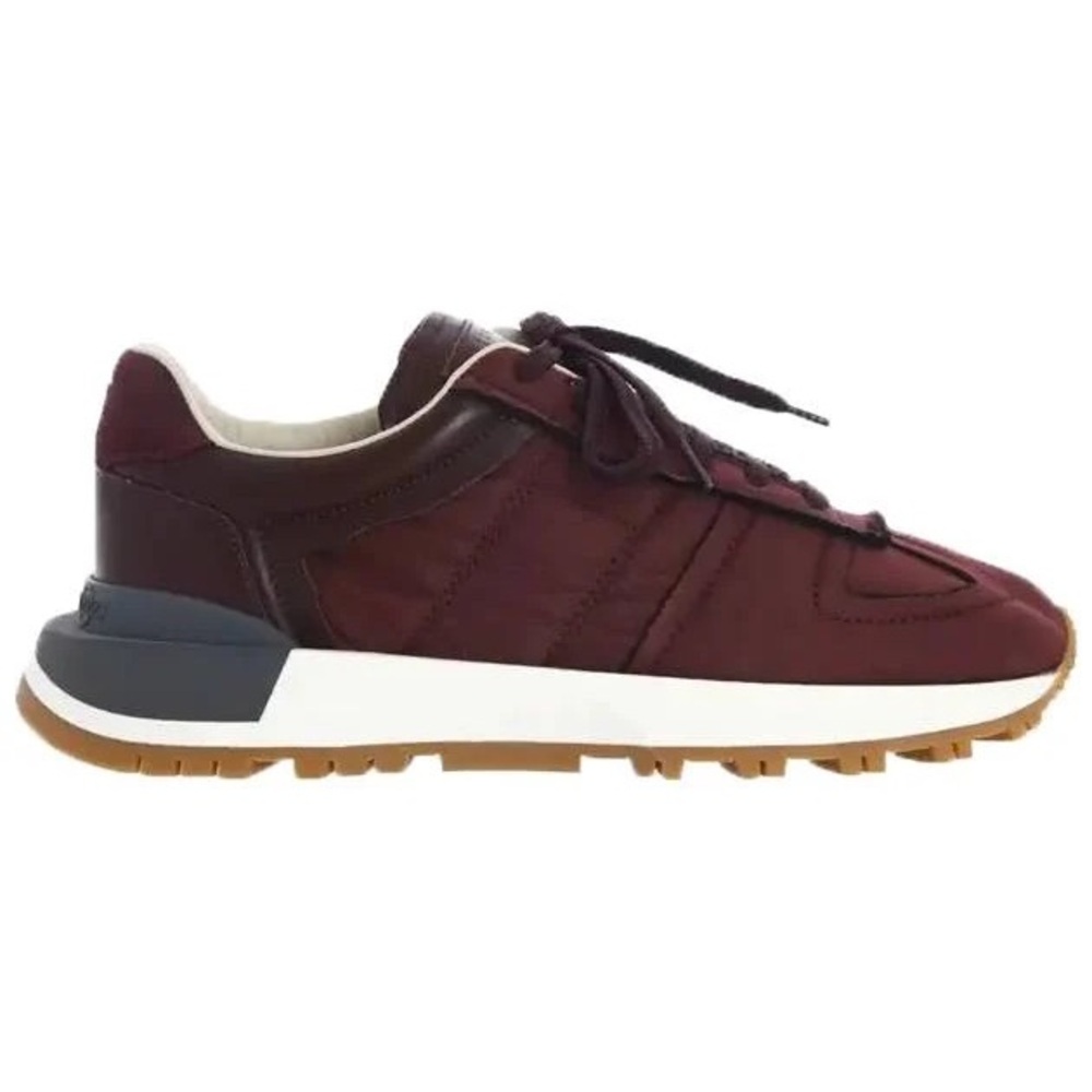 Maison Margiela 50-50 Burgundy Sneakers - Picture 2 of 9